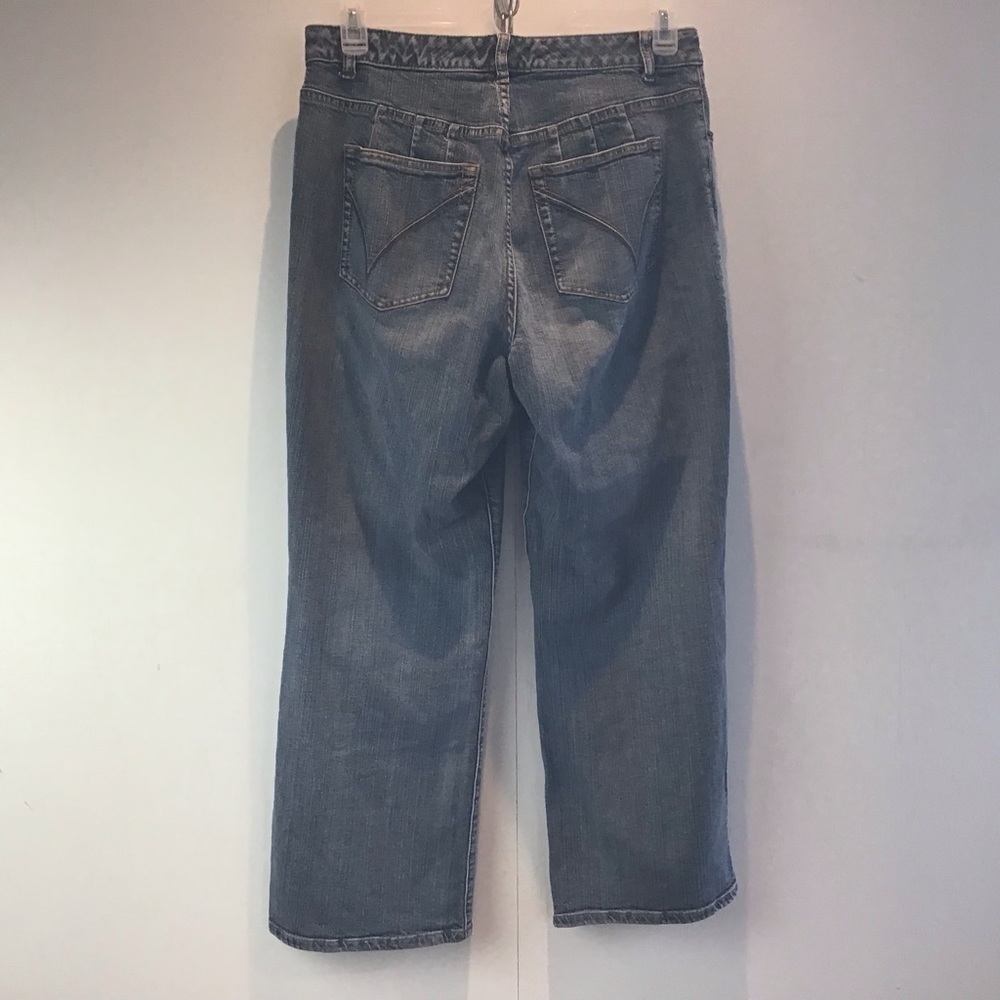 Venezia Stretch Bootcut jeans. Size 1P blue dot = size 14 P - Picture 3 of 6